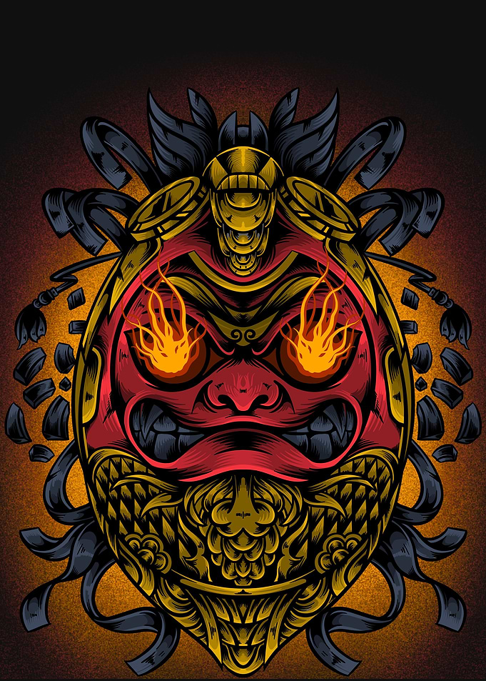 daruma doll anger