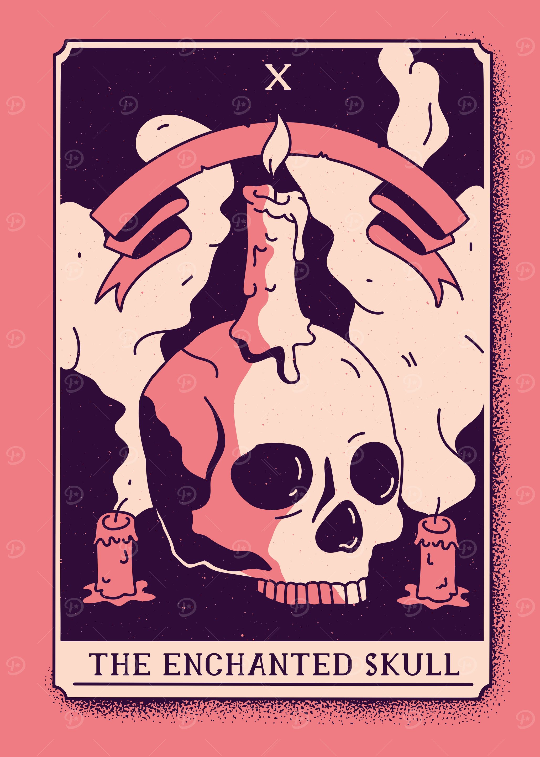 Skull Tarot Card