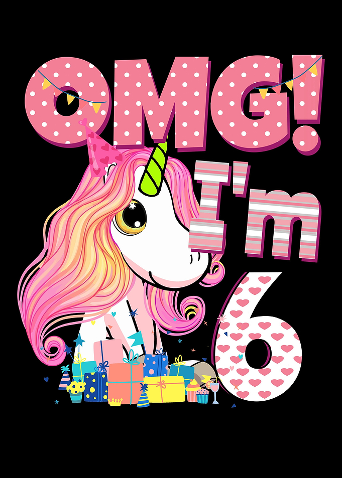 6 Unicorn Gift