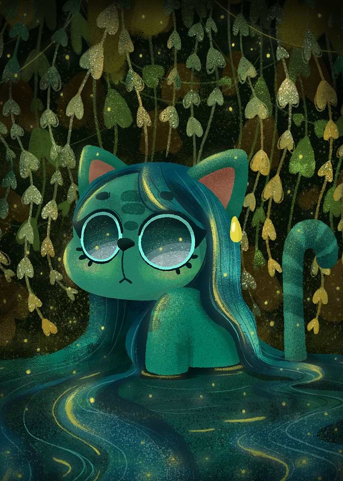 Kitty in the Dark