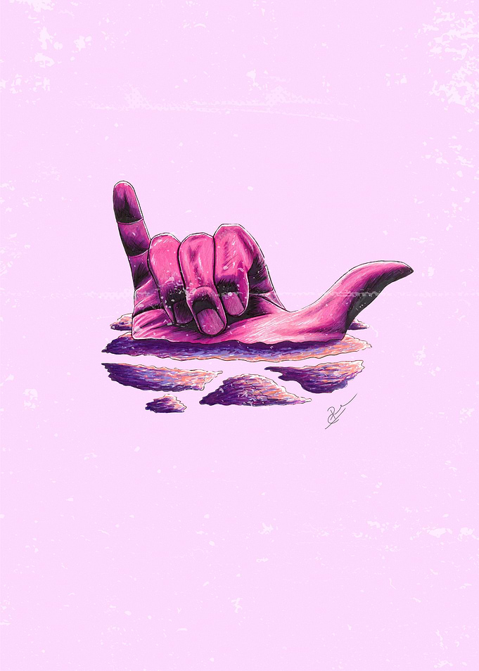 Purple Hand