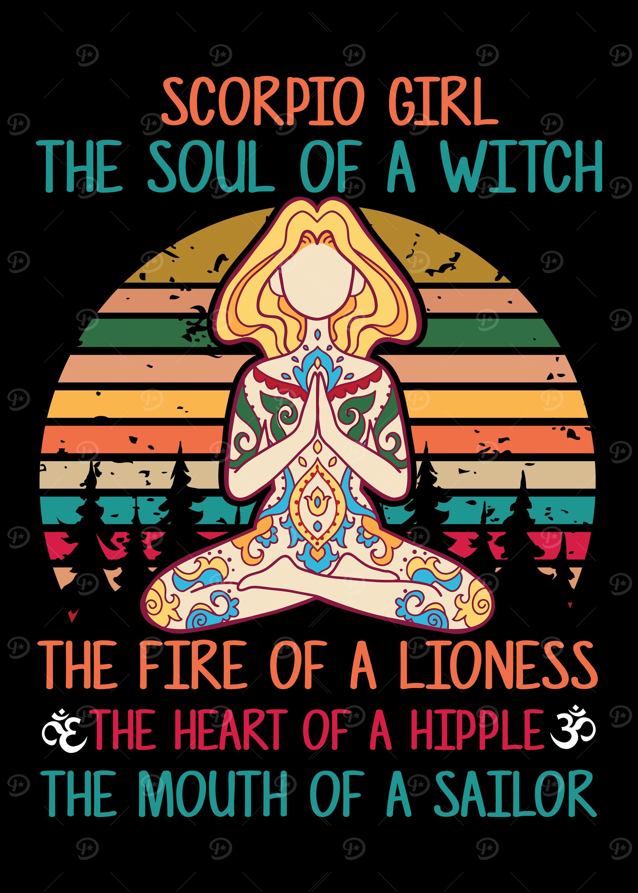 scorpio girl yoga quote