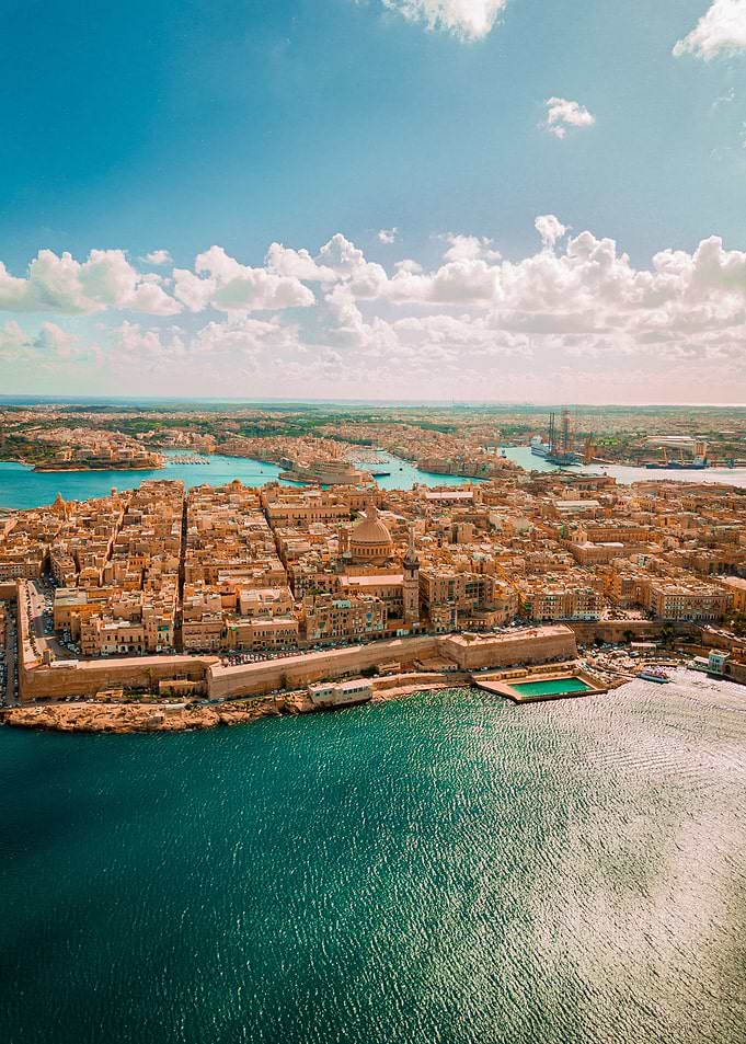 Malta Valletta Island City