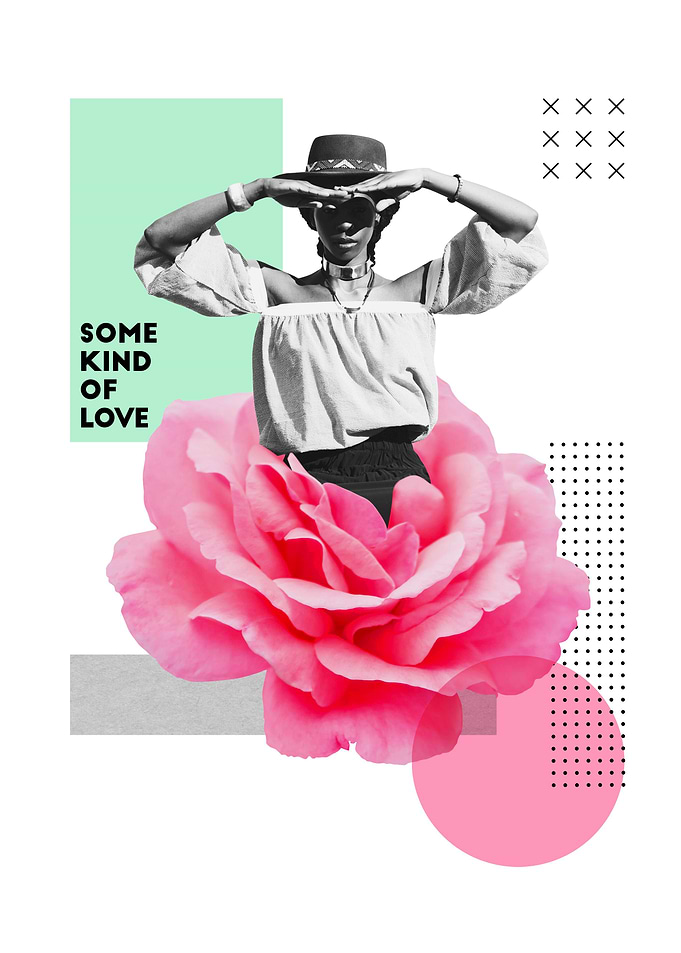 Floral Dress Woman