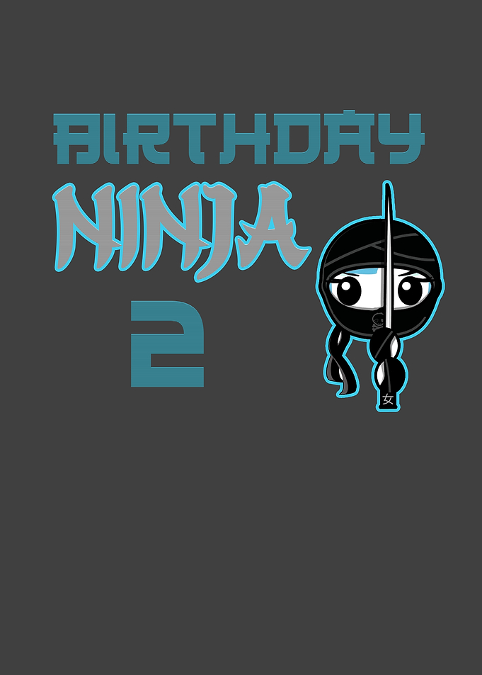 Birthday Ninja Childrens
