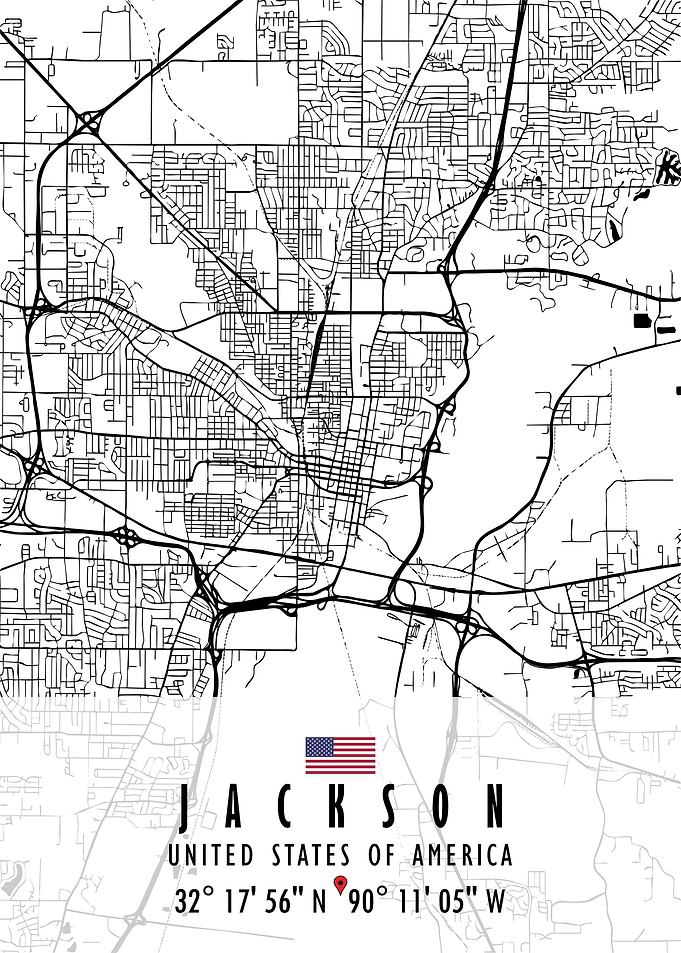 JACKSON MAP USA