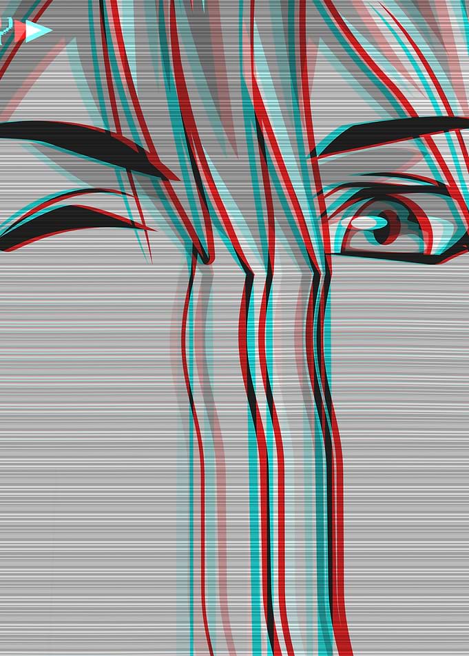 Sad Anime Girl Vaporwave