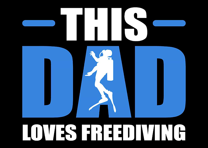 Loves free diving Cool Dad