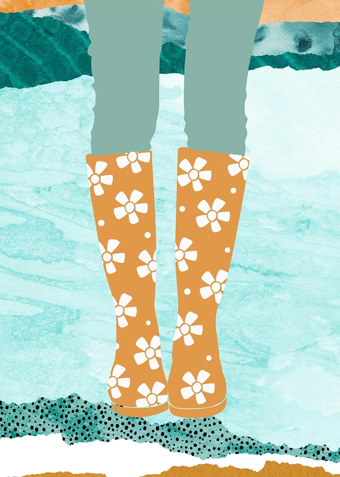 Yellow socks