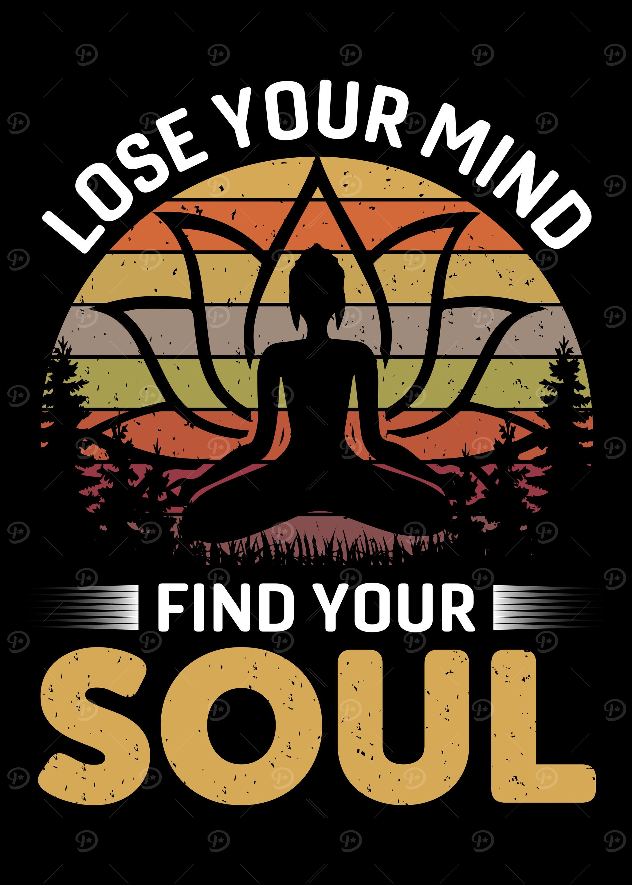 lose your mind yoga quote