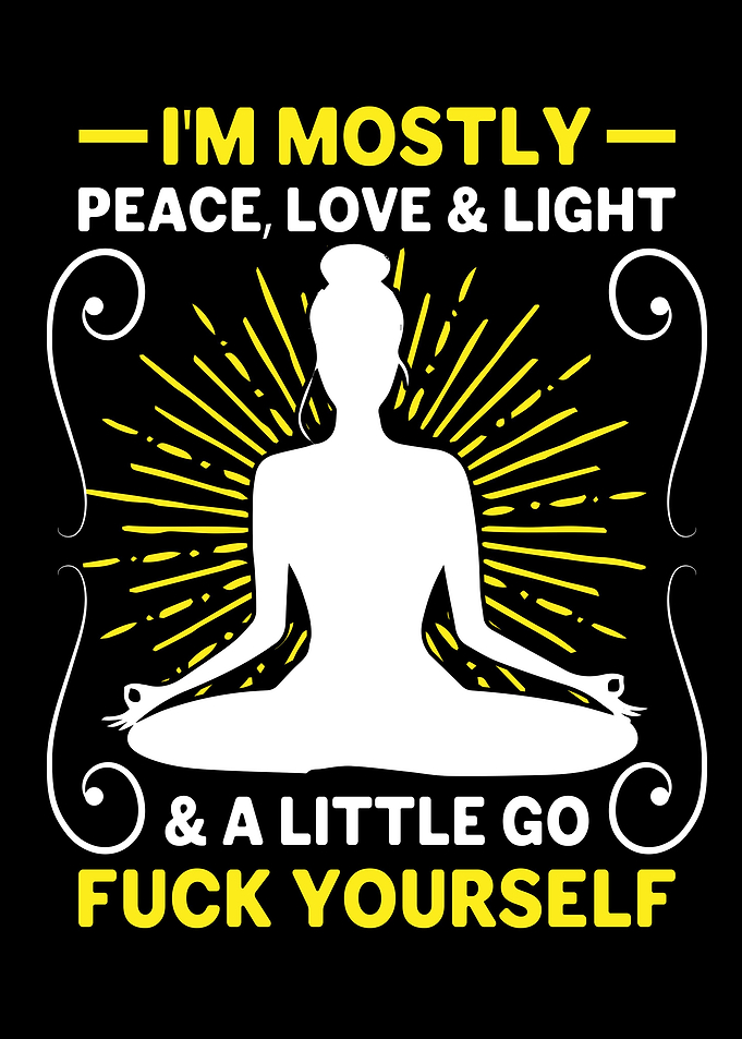 im mostly peace love light