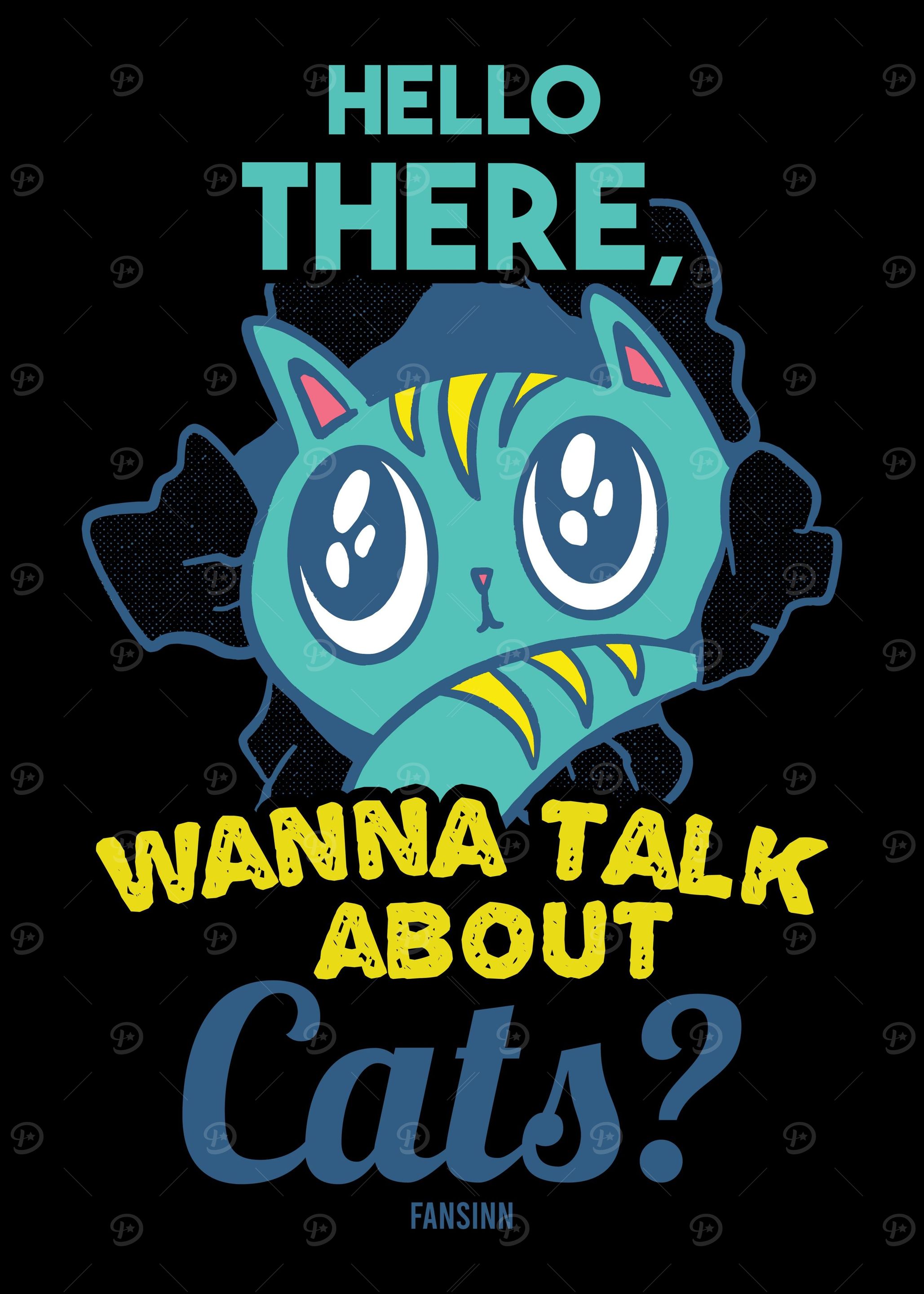 Cats Face Animal Friends B