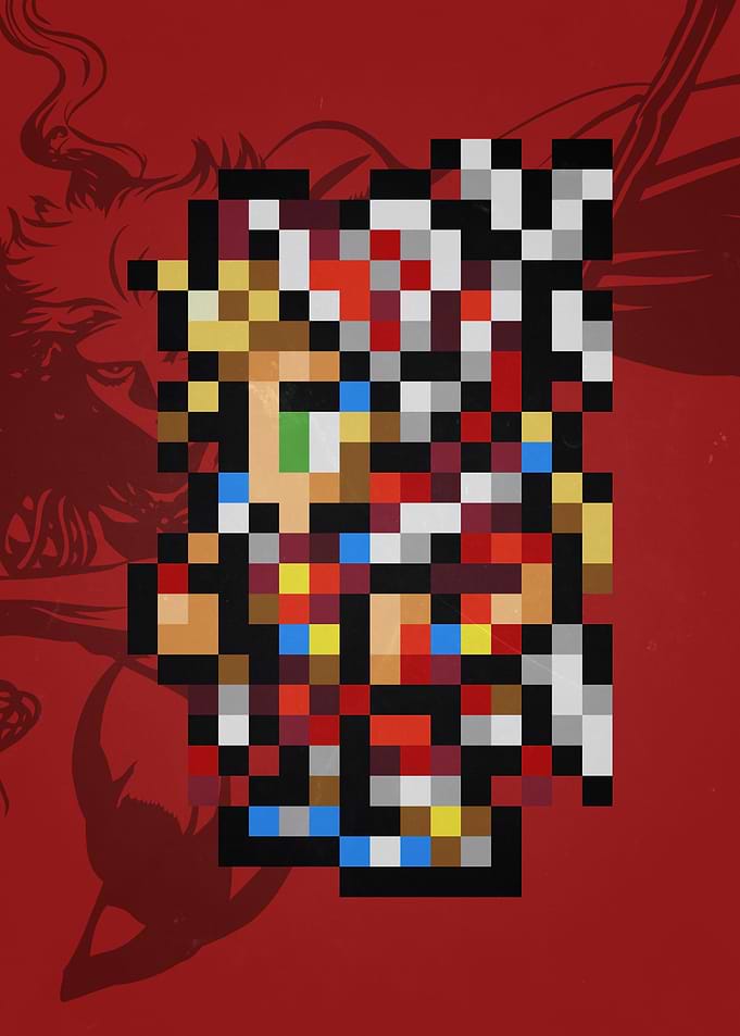 FF III Onion Knight Pixel