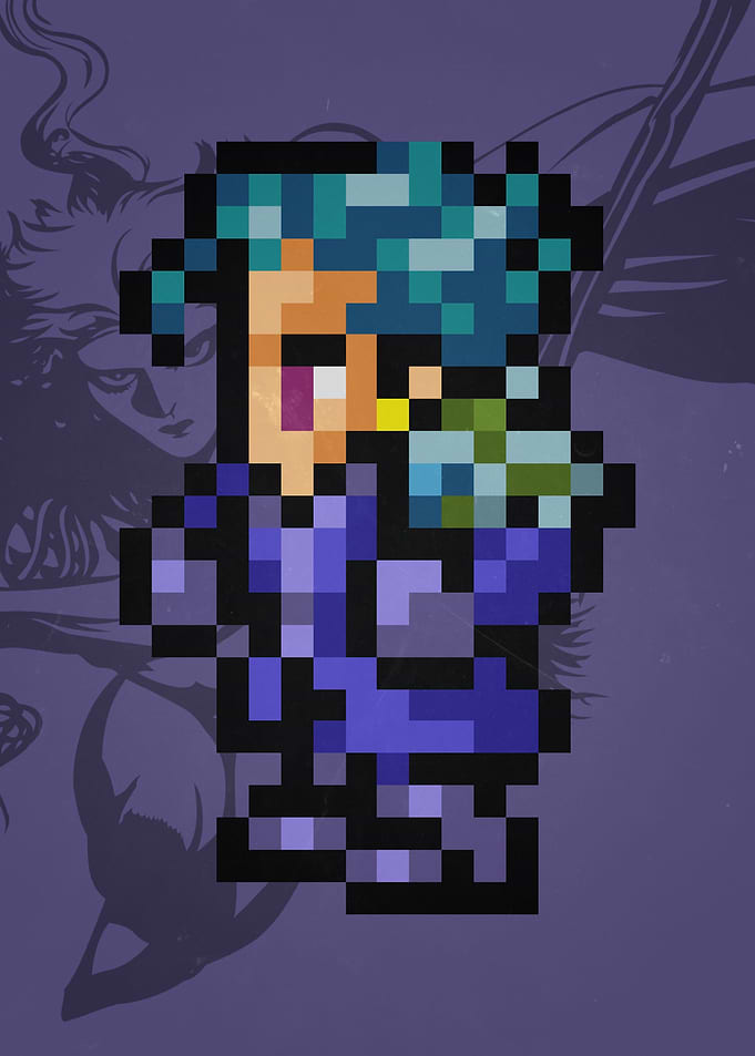 FF III Desch Pixel Sprite