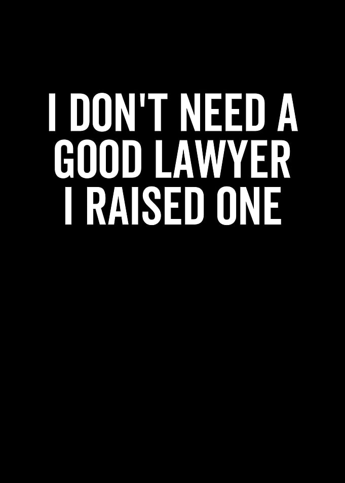 I Dont Need a Good Lawyer