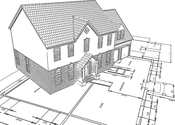 House plans graphically