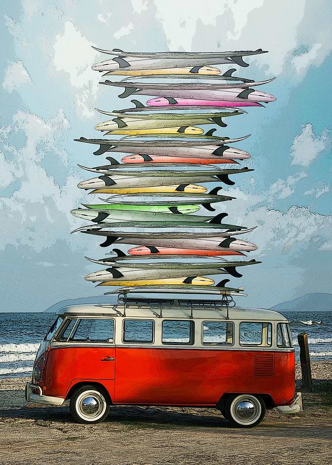 Classic Surf Van