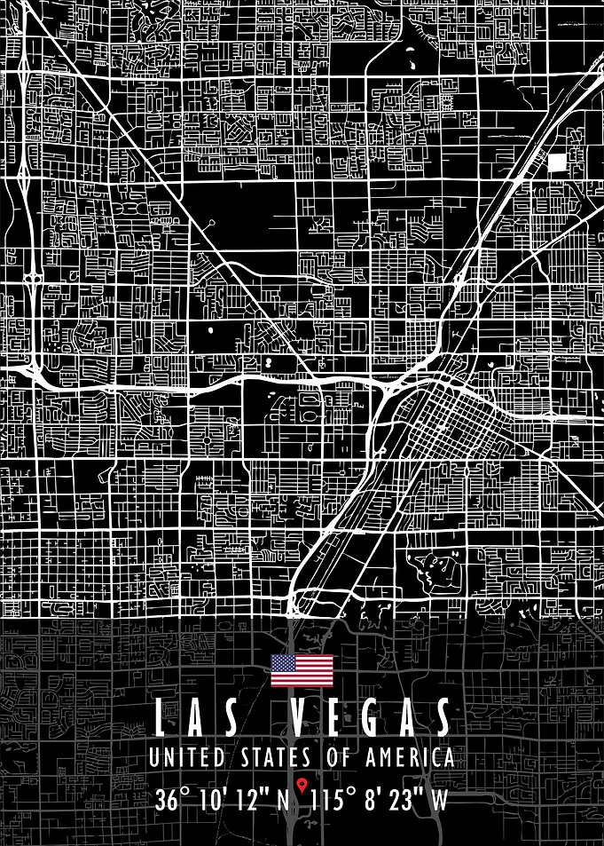 LAS VEGAS MAP USA
