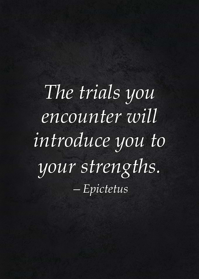 Trials Stoic Quote