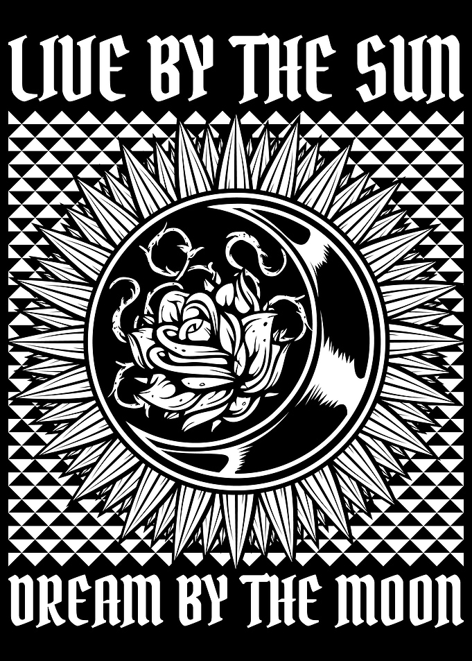 Sun Moon Sunflower Occult