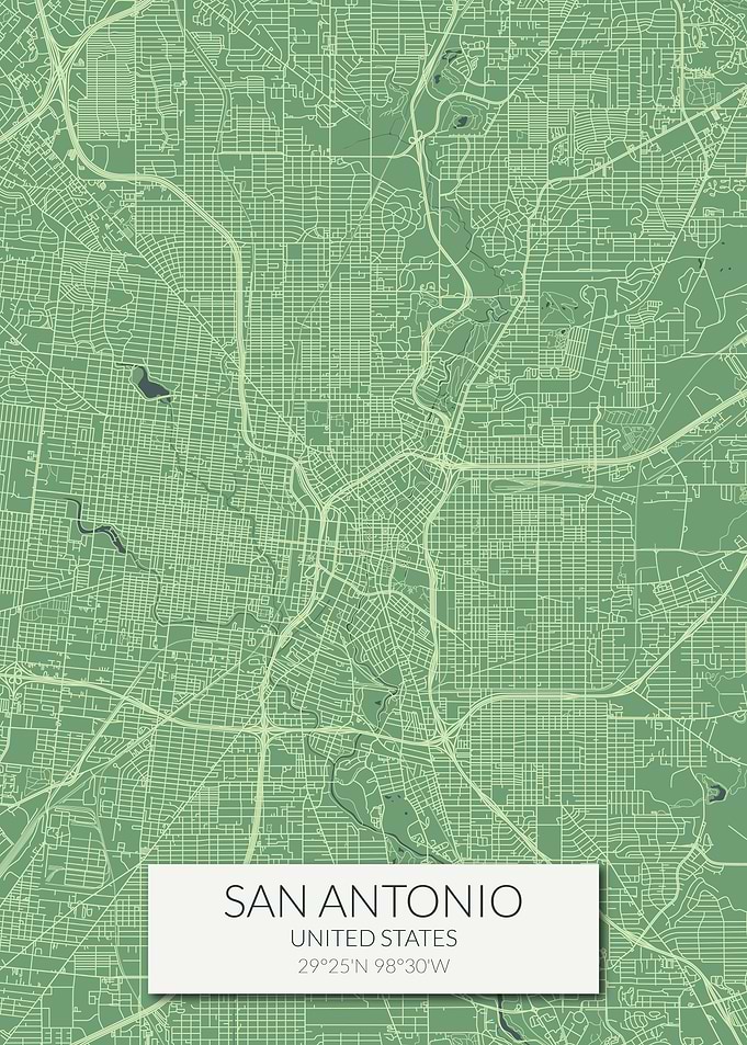 San Antonio Green Map