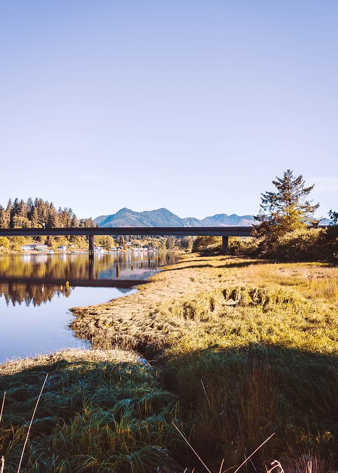 Oregon Mountains and River