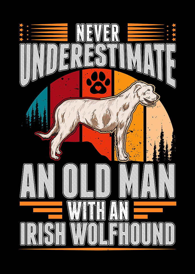 Irish Wolfhound Old Man