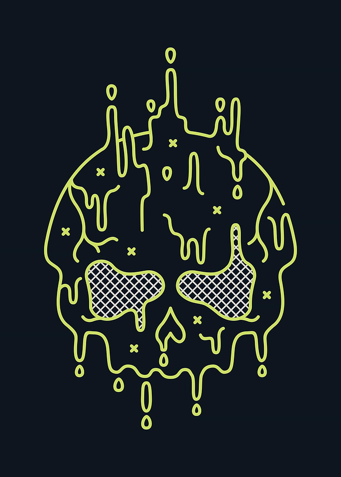 Melting Skull