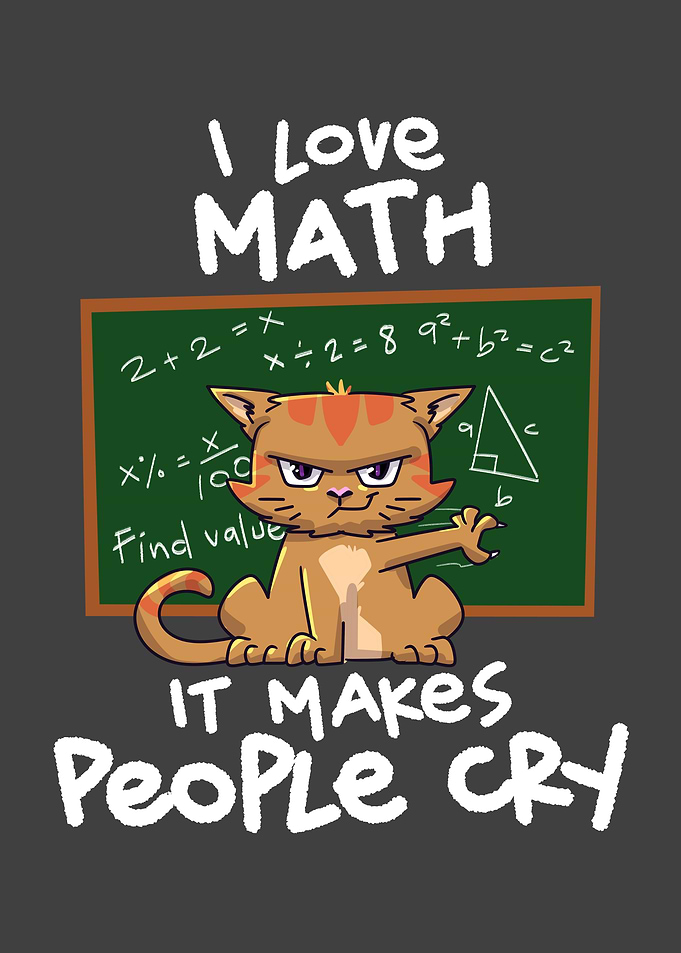 Cat Lover I Math Teacher
