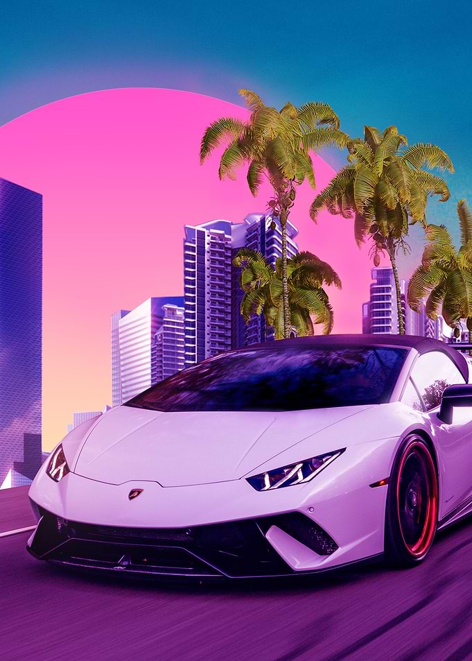 Retro Lamborghini