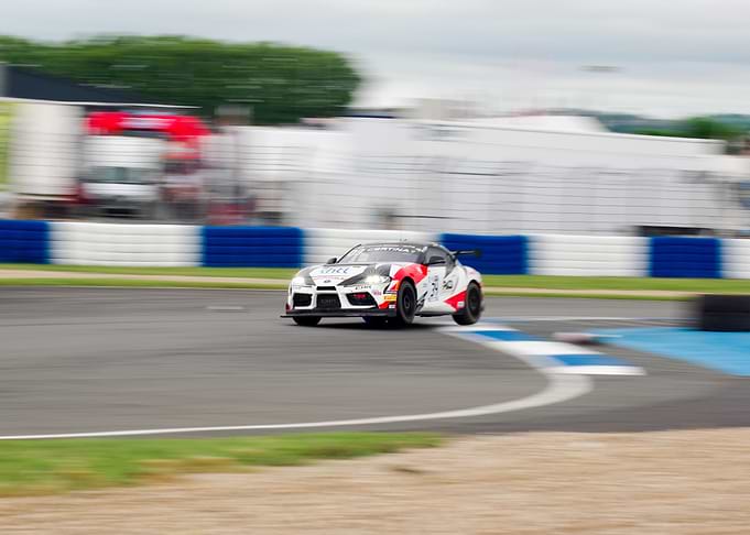 Jumping Supra GT4