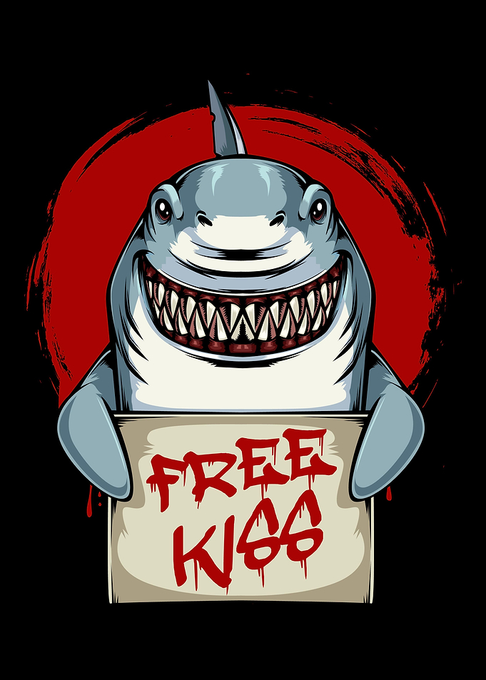Free Kiss Shark Teeth