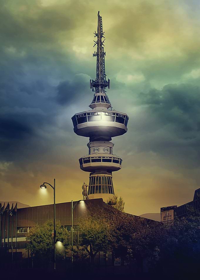OET tower Saloniki Greece