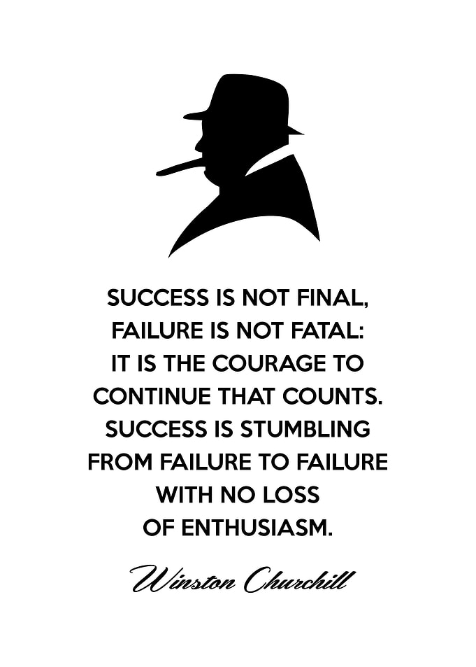 Winston Churchill Success