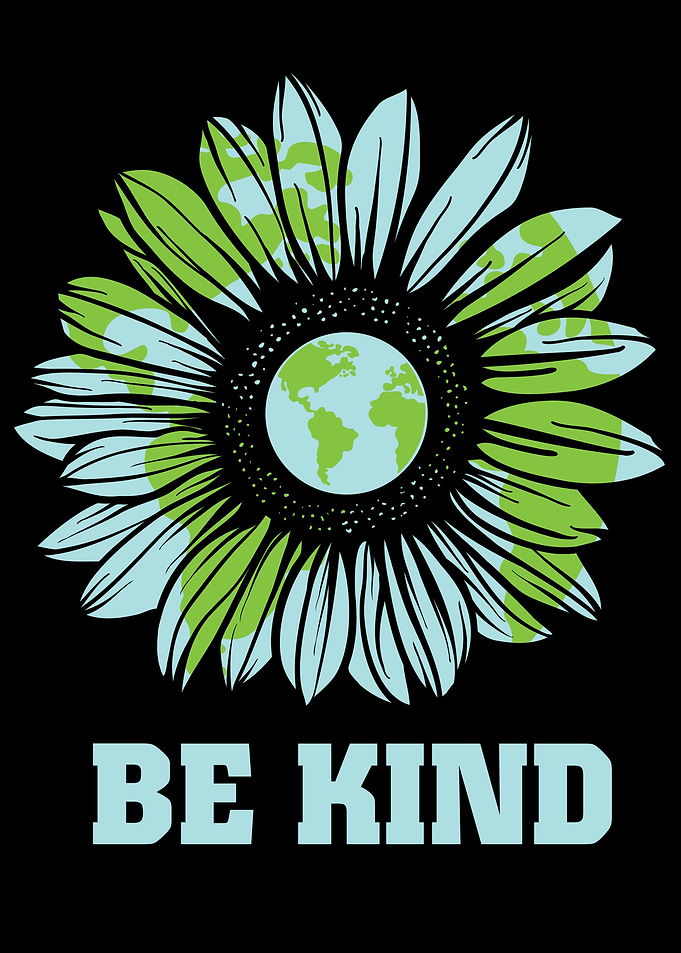 Be Kind Earth Hippie