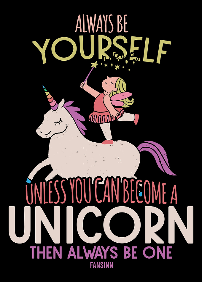 Unicorn ballerina princess