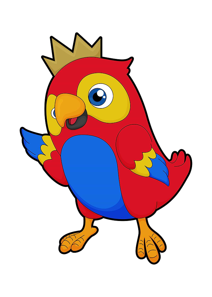 Parrot King Crown