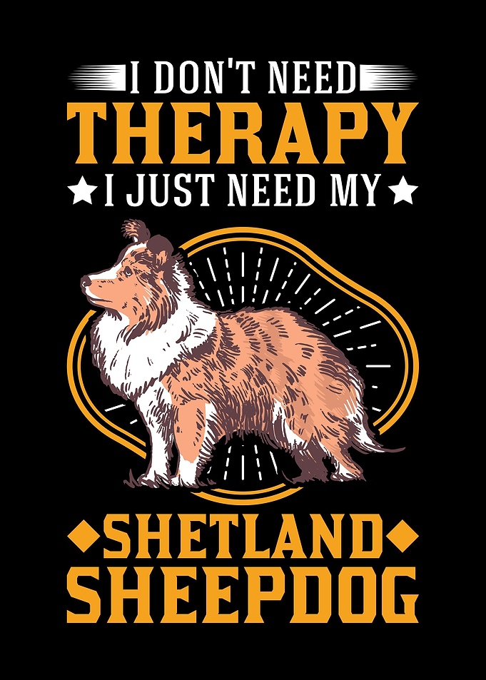 Sheltie Therapy Sheepdog