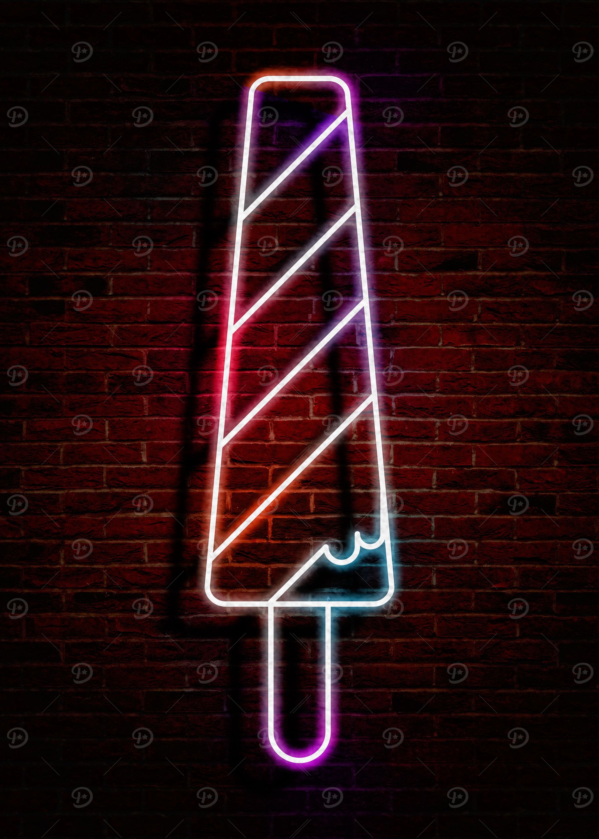 ice cream pillar