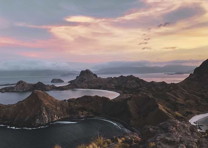 see the sea from above