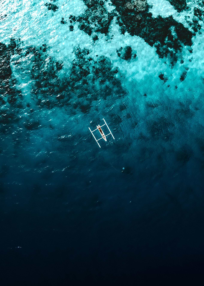 Sea at Gili Air