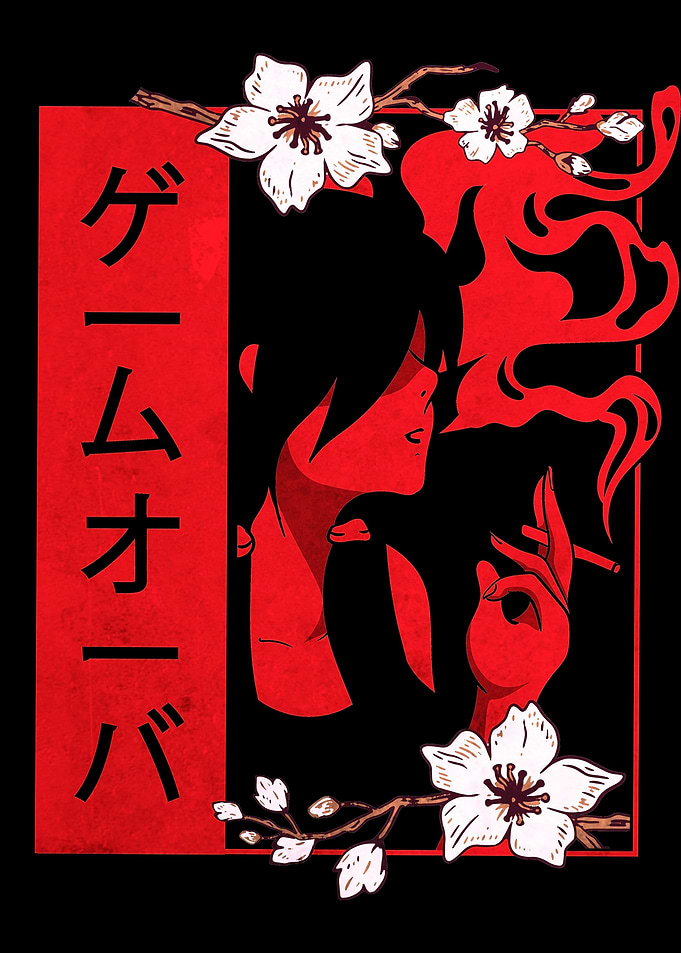 Smoking Anime Girl Japan