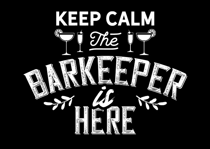 Barkeeper is here
