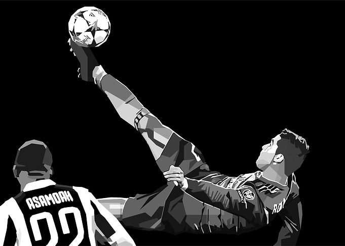 bicycle kick football