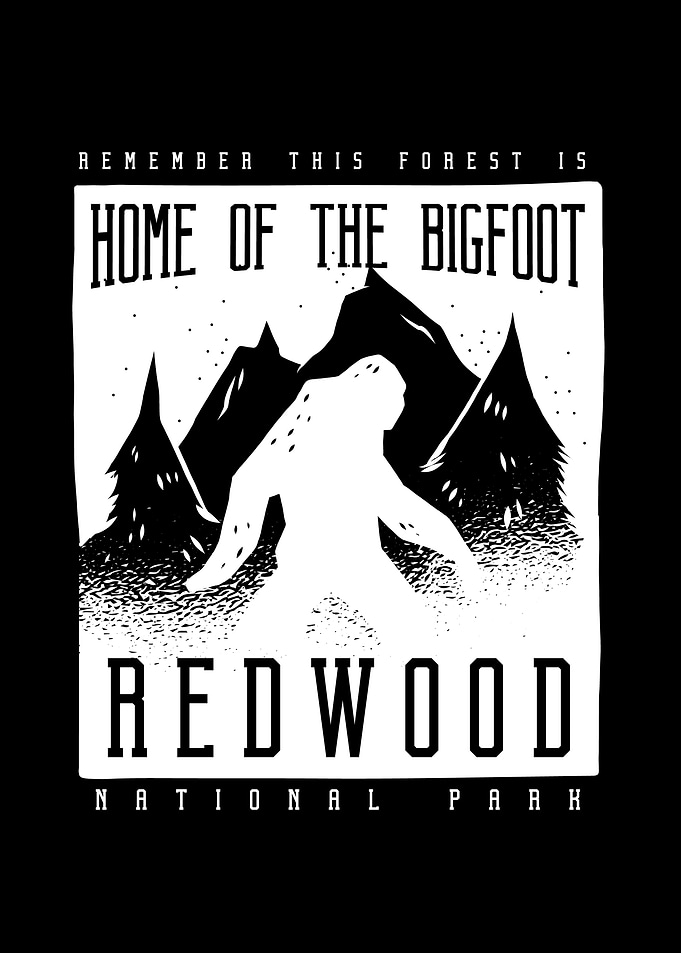 Redwood Park Bigfoot Gift