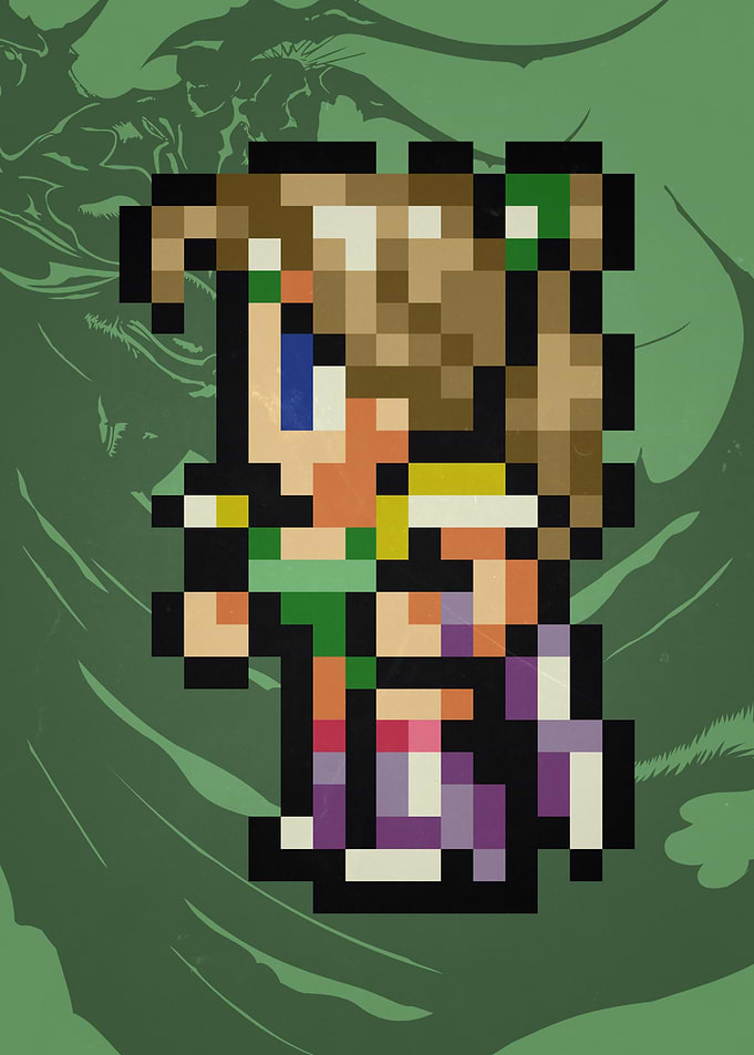 FF IV Rosa Pixel Sprite