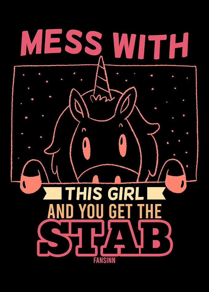 Cool unicorn for girls