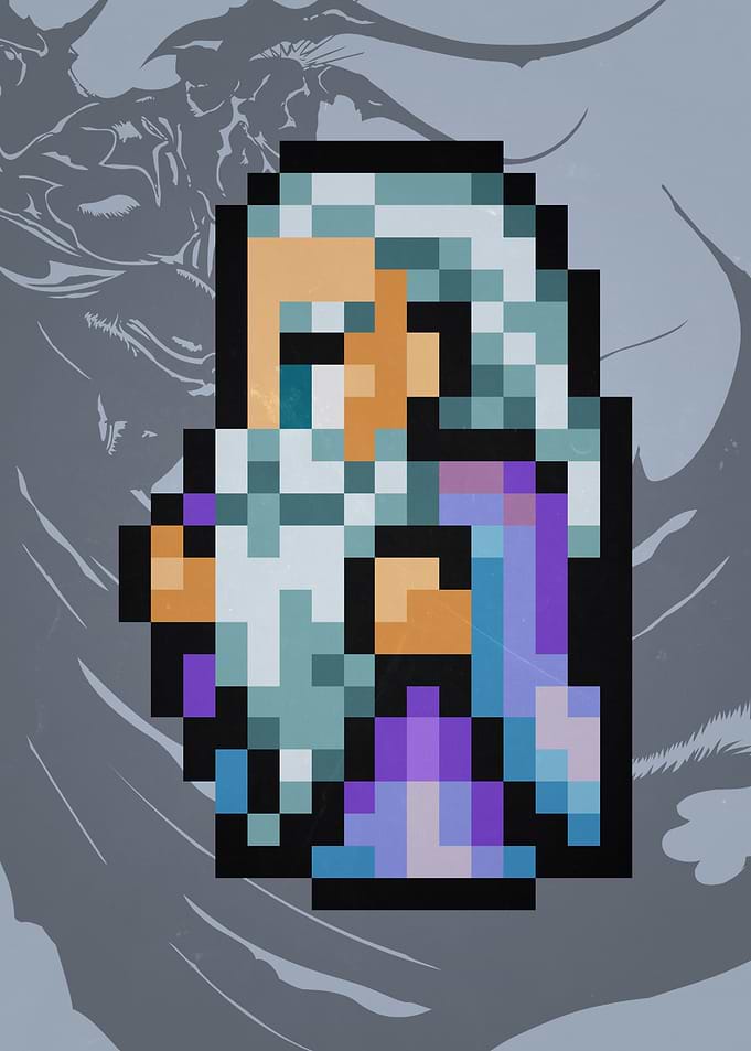 FF IV Fusoya Pixel Sprite