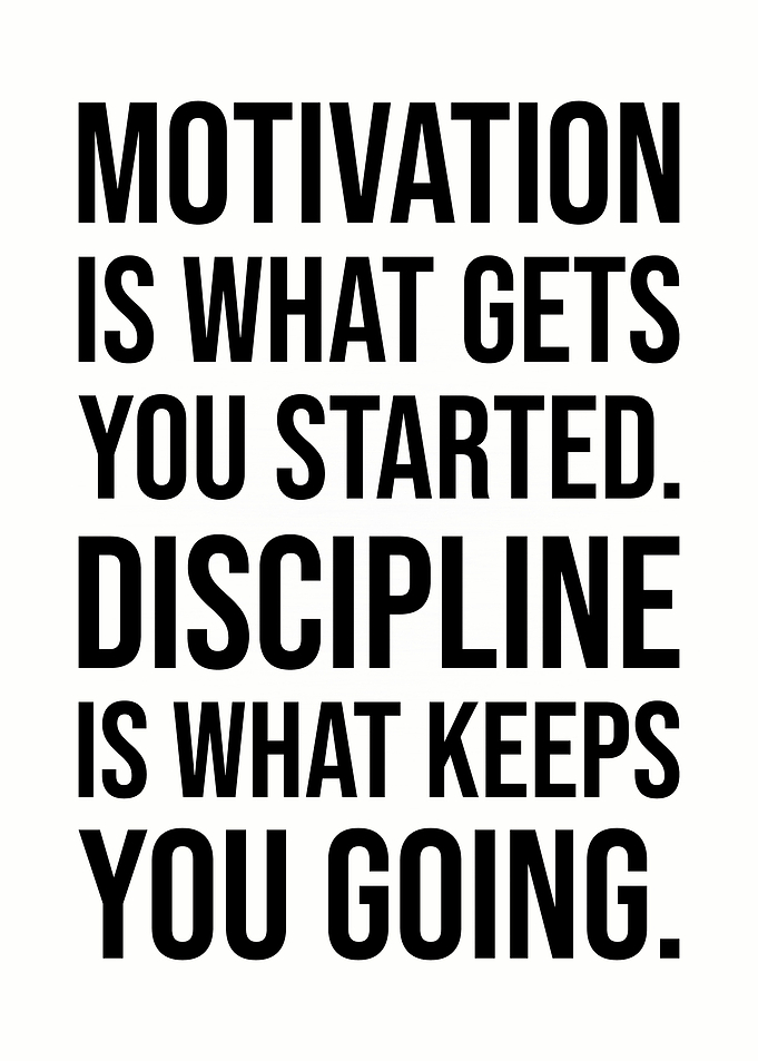 Motivation vs Discipline