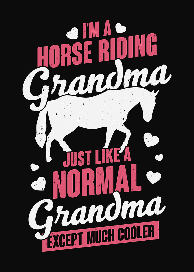 Horse Riding Grandma